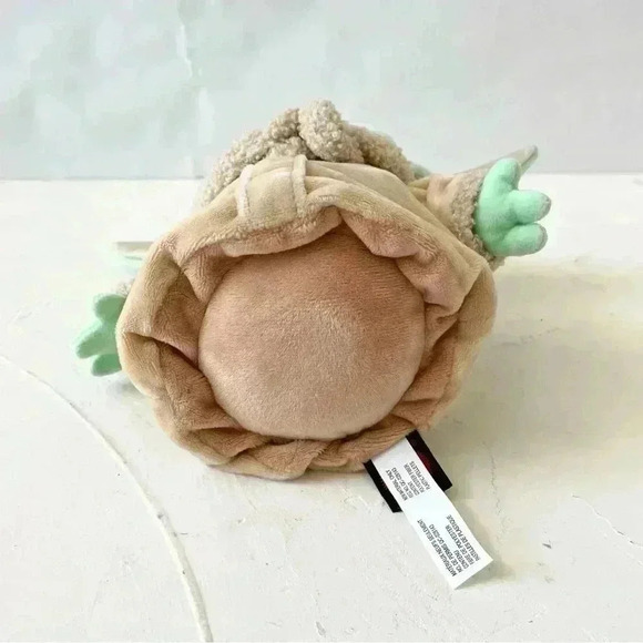 Star Wars Mandalorian Yoda The Child Beanie Plush Stuffed Disney Mattel 8” - Picture 5 of 6